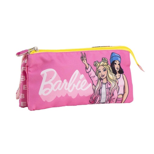 Estuche Escolar Barbie Fucsia