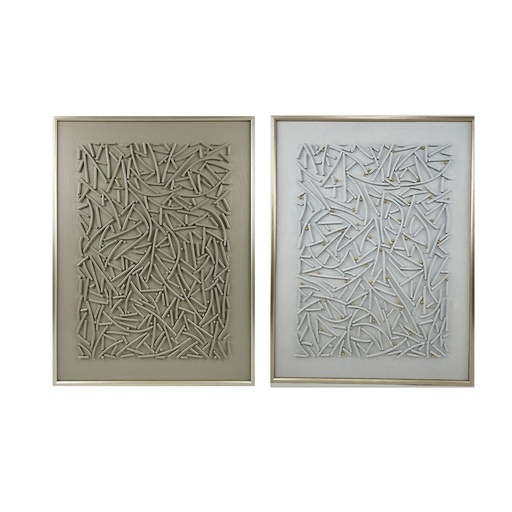 Lienzo Home ESPRIT Poliestireno Lienzo 90 x 3,5 x 120 cm