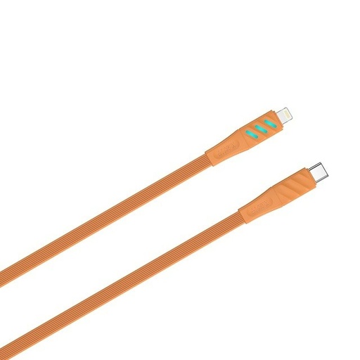 USB-C to Lightning Cable Havit CB6255 Orange 1 m
