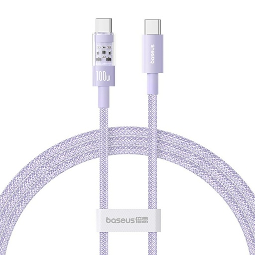 USB-C to USB-C Cable Baseus P10373000511-00 Purple 1 m