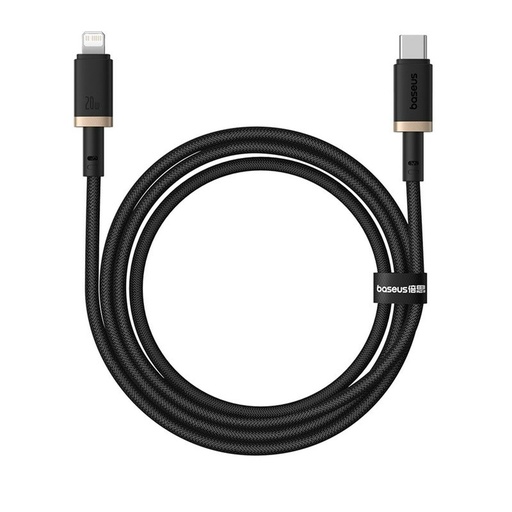 Cable USB-C a Lightning Baseus P10377800U01-00 Negro Oro 1 m