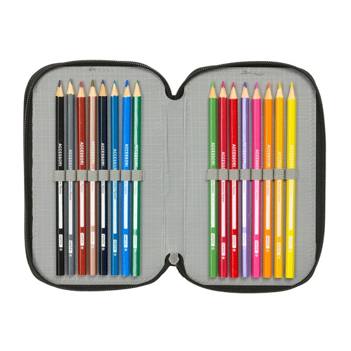 Portatodo Hot Wheels Multicolor 12,5 x 19,5 x 5,5 cm 37 Piezas