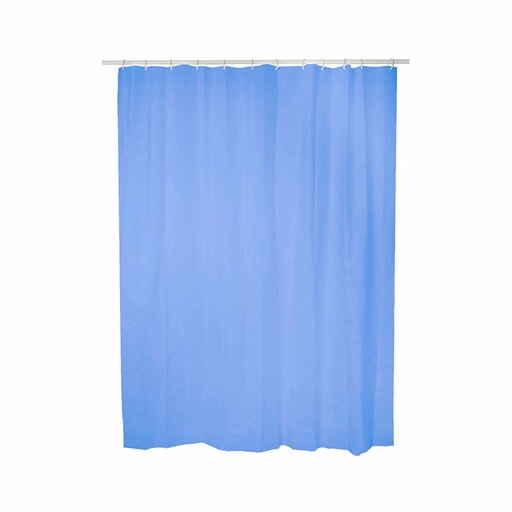 Cortina de Ducha Exma Azul PVC 140 x 180 cm