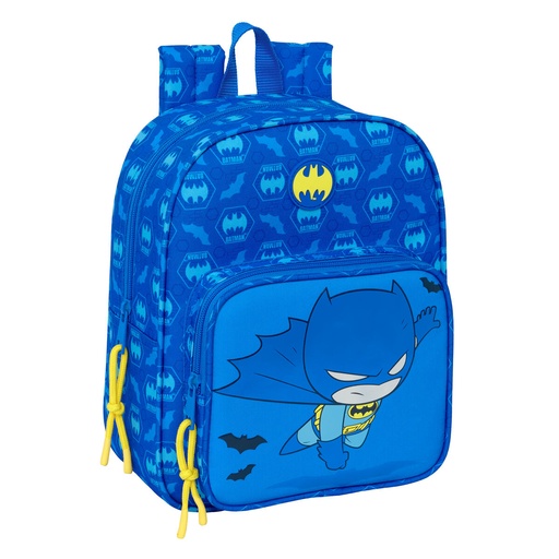 Mochila Escolar Batman Azul 22 x 27 x 10 cm