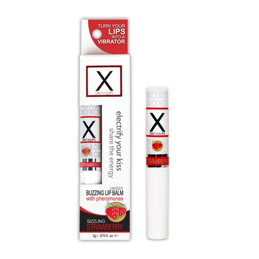 X On The Lips Strawberry Sensuva