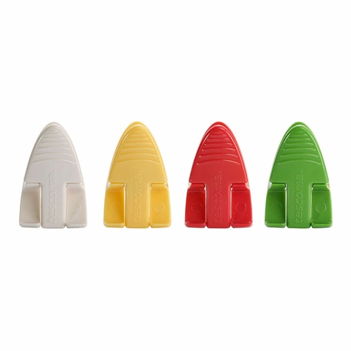 Pinzas Cierrabolsas Tescoma Presto Colores surtidos Plástico 5,5 cm 4 Piezas