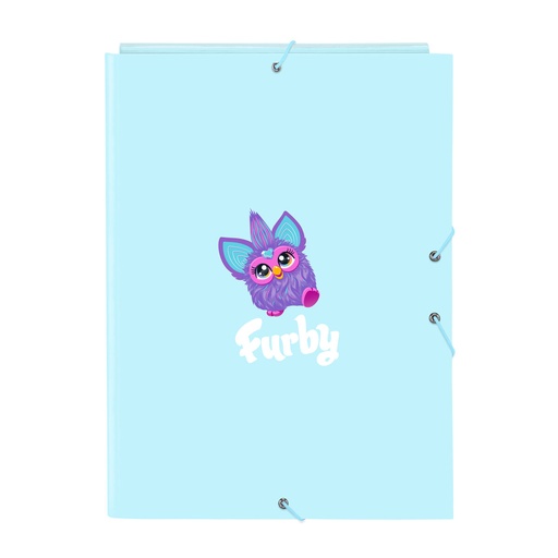 Carpeta Furby Azul cielo A4