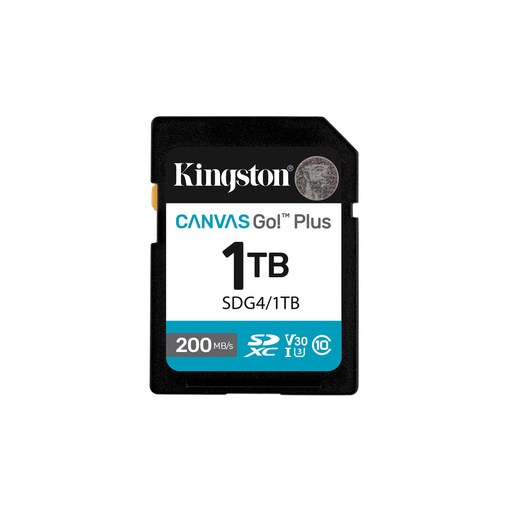 Tarjeta de Memoria Micro SD con Adaptador Kingston SDG4/1TB 1 TB