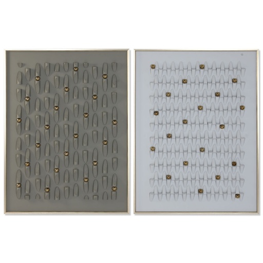 Lienzo Home ESPRIT Poliestireno Lienzo 90 x 3,5 x 120 cm