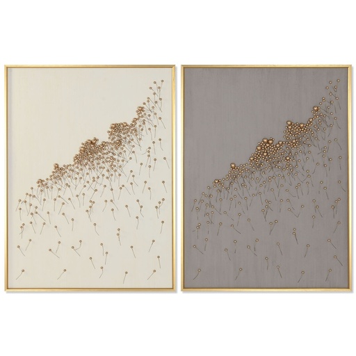 Lienzo Home ESPRIT Poliestireno Lienzo 90 x 3,5 x 120 cm