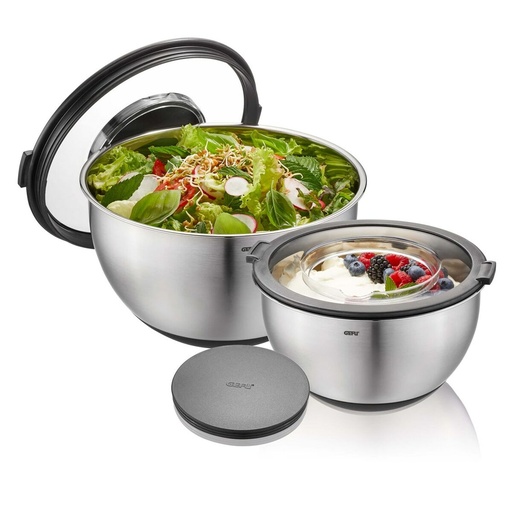 Cuenco Gefu G-35055 Acero 4,5 L Redondo (2 Piezas) (2 Unidades)