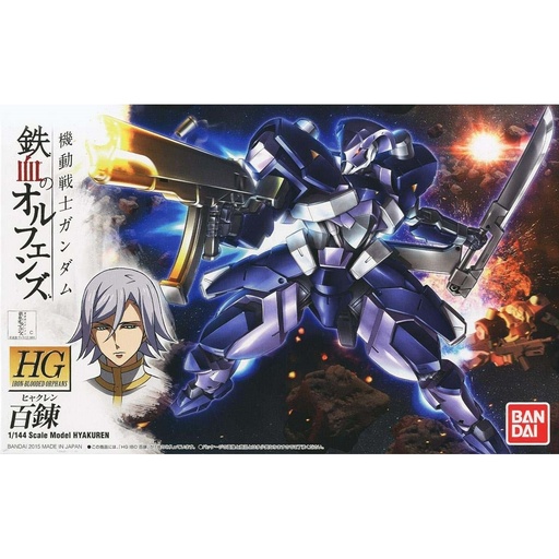 Figura Coleccionable Bandai HG 1/144 HYAKUREN Plástico Animación y anime