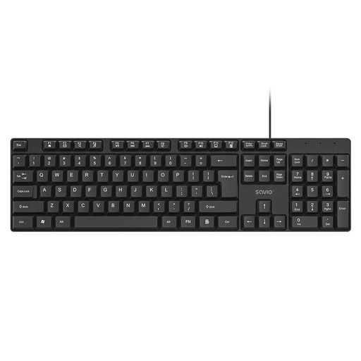 Teclado Savio KB-01 Negro
