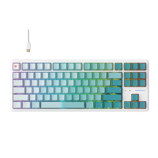Keyboard Havit KB901Lwg White
