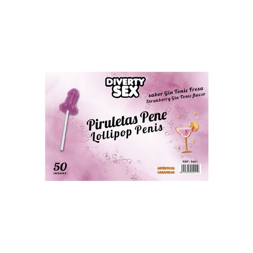 Erotic Lollypop Divertysex 100 Pieces