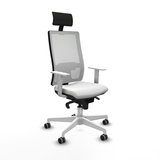 Silla de Oficina Piqueras y Crespo 4B026G1 Blanco