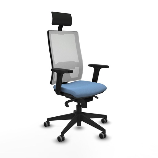Office Chair Piqueras y Crespo 2D066G1 Sky blue
