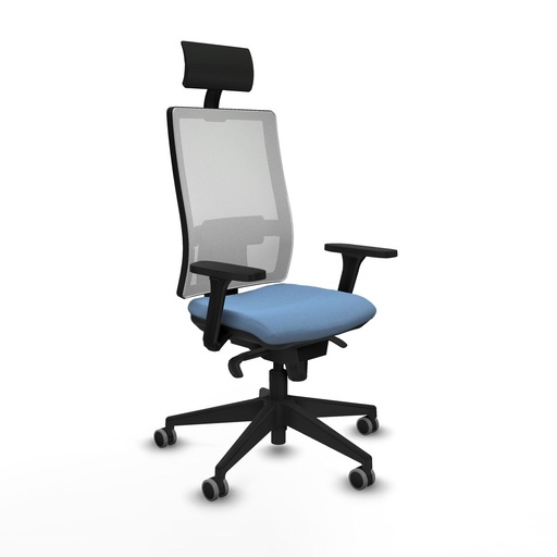 Office Chair Piqueras y Crespo 3D066G1 Sky blue