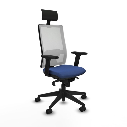 Silla de Oficina Piqueras y Crespo 2D066N1 Azul marino