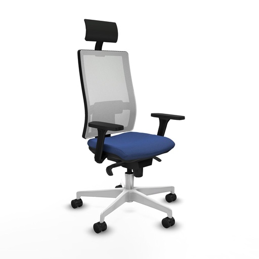 Silla de Oficina Piqueras y Crespo 3D026N1 Azul marino