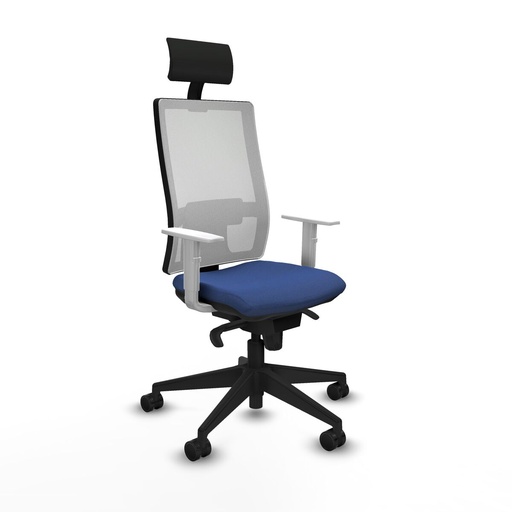 Silla de Oficina Piqueras y Crespo 4B066N1 Azul marino