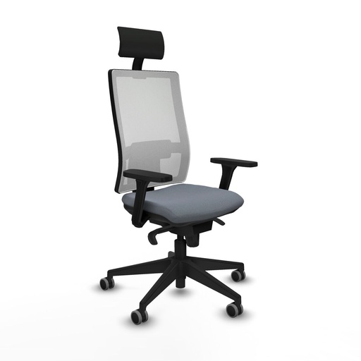 Silla de Oficina Piqueras y Crespo 3D066G1 Gris