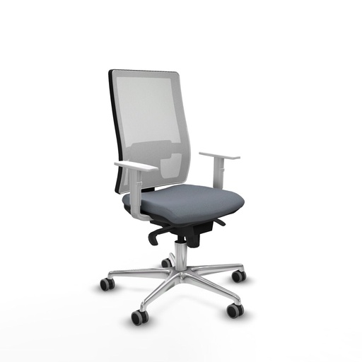 Silla de Oficina Piqueras y Crespo 4B086G0 Gris