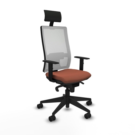 Silla de Oficina Piqueras y Crespo 1D066N1 Marrón