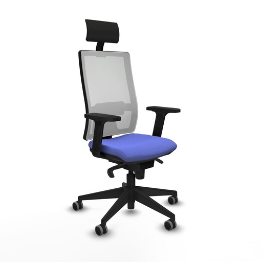 Silla de Oficina Piqueras y Crespo 2D066G1 Azul claro