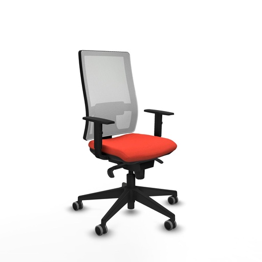 Office Chair Piqueras y Crespo 1D066G0 Dark Orange