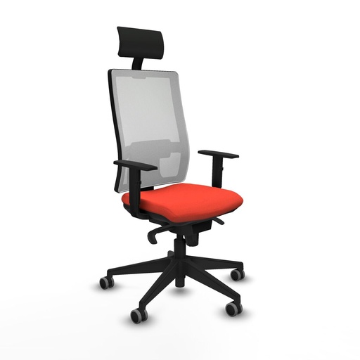 Office Chair Piqueras y Crespo 1D066G1 Dark Orange