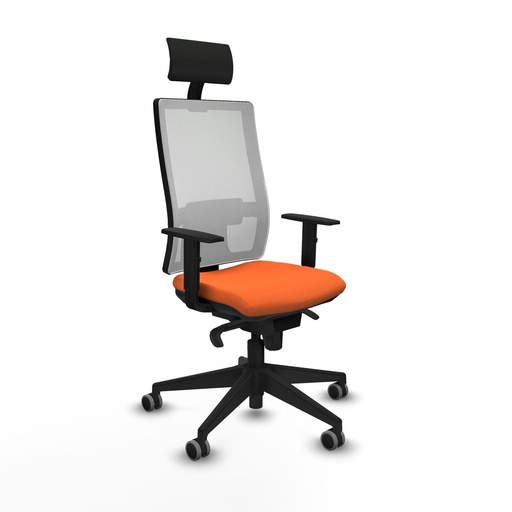 Silla de Oficina Piqueras y Crespo 1D066G1 Naranja