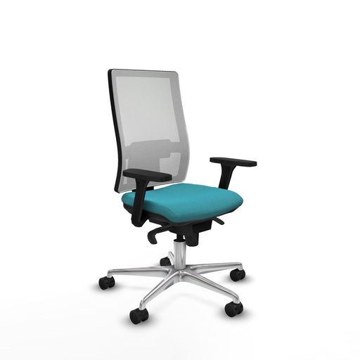 Silla de Oficina Piqueras y Crespo 3D086N0 Turquesa