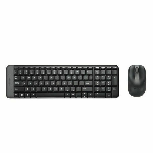 Keyboard Logitech 920-008318 Black Spanish Qwerty