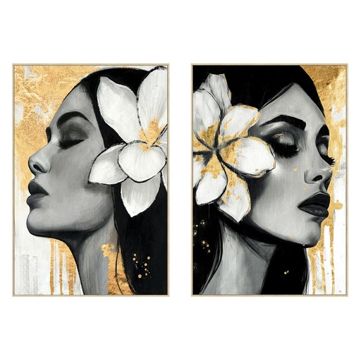 Lienzo Home ESPRIT Poliestireno Lienzo