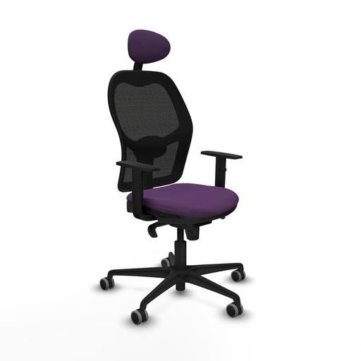 Office Chair with Headrest Piqueras y Crespo 1D036G1 Purple