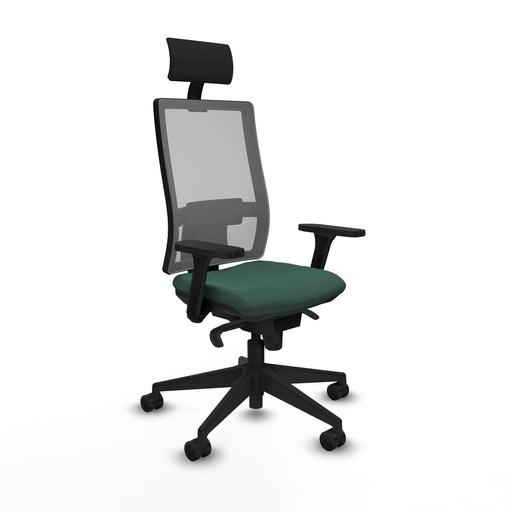 Office Chair with Headrest Piqueras y Crespo 3D066N1