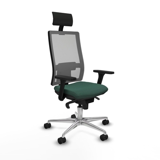 Office Chair with Headrest Piqueras y Crespo 3D086N1