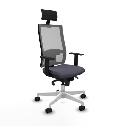 Office Chair with Headrest Piqueras y Crespo 1D026N1 Dark grey