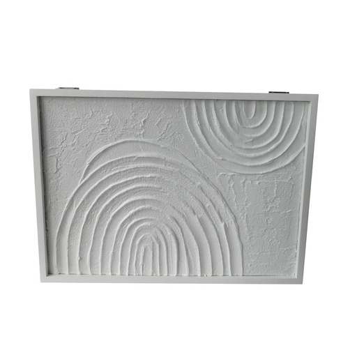 Caja Decorativa Versa Papel Madera MDF