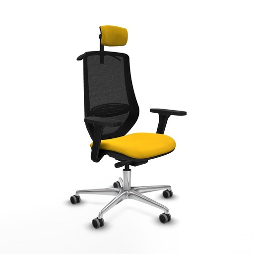 Office Chair Piqueras y Crespo D086G2H Yellow