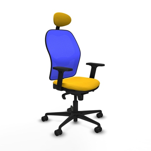 Silla de Oficina Piqueras y Crespo 2D036N1 Amarillo