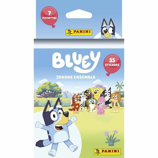 Pack of stickers Panini Bluey 2