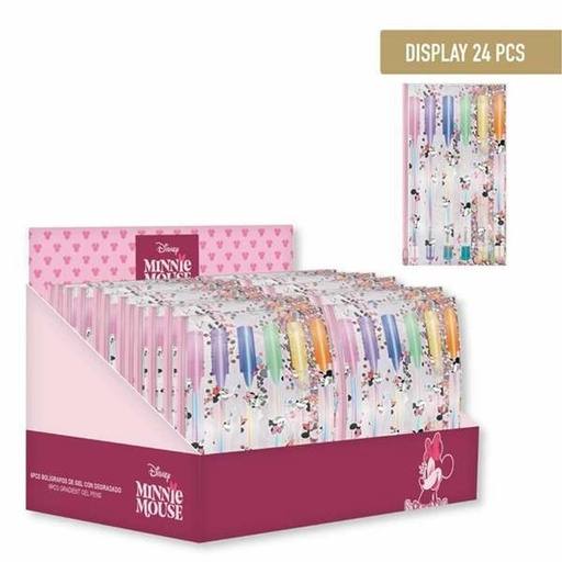 Estuche Escolar Minnie Mouse Rosa