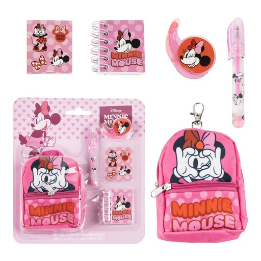 Set de Papelería Minnie Mouse Multicolor 5 Piezas