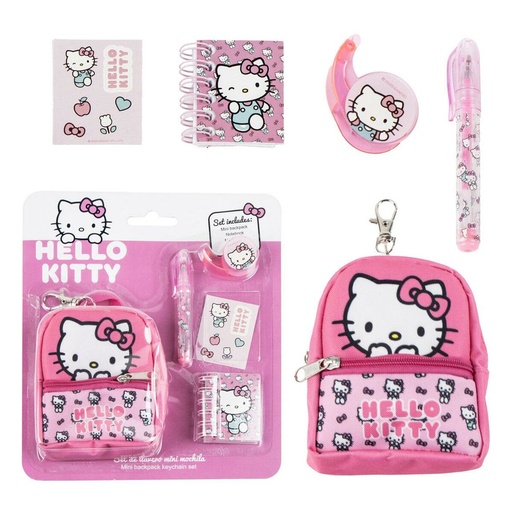 Set de Papelería Hello Kitty Multicolor 5 Piezas