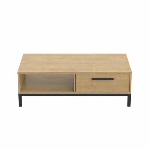 Mesa de Centro Demeyere Negro 110,4 x 50 x 36,9 cm