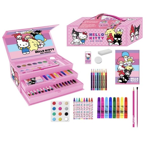 Set de Dibujo Hello Kitty Rosa