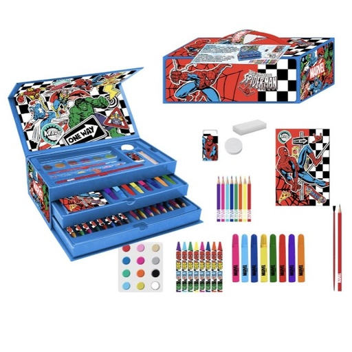 Set de Dibujo The Avengers Azul