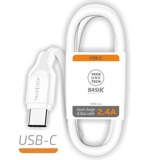 Cable Lightning Tech One Tech Blanco